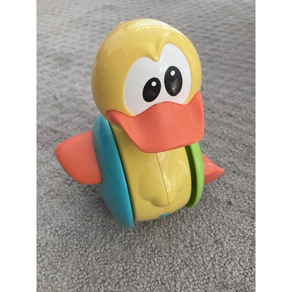 PlayGo Follow Me Ducky Interactive Rolling Toy Lights & Sounds Toddler Toy